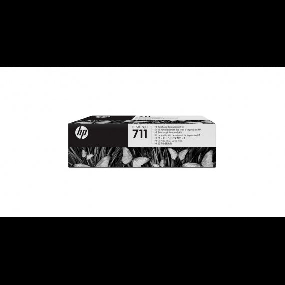 KIT TESTINA HP C1Q10A HP 711 TESTINA + CARTUCCE ORIGINALI PER HP Designjet T520 Designjet T120 C1Q10A H711 TESTINA DI STAMPA