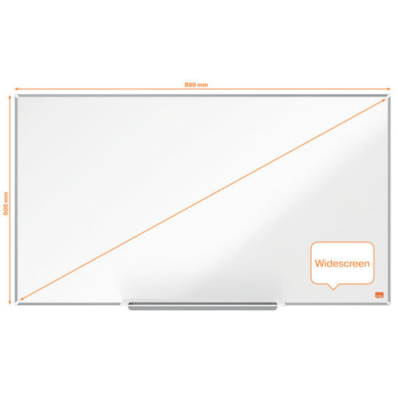Lavagna bianca magnetica Impression Pro Widescreen - 50 x 89 cm - 40 - Nobo