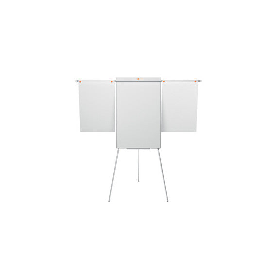 Lavagna portablocco Classic con cavalletto - 100 x 68,5 cm - bracci estensibili - bianco - Nobo