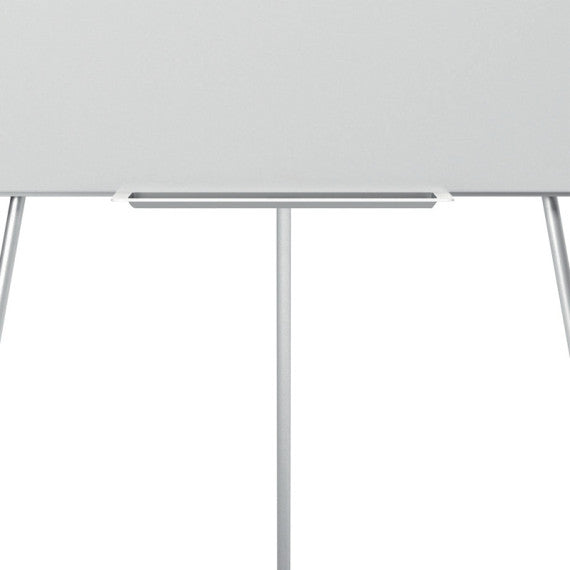 Lavagna portablocco Classic con cavalletto - 100 x 68,5 cm - bracci estensibili - bianco - Nobo