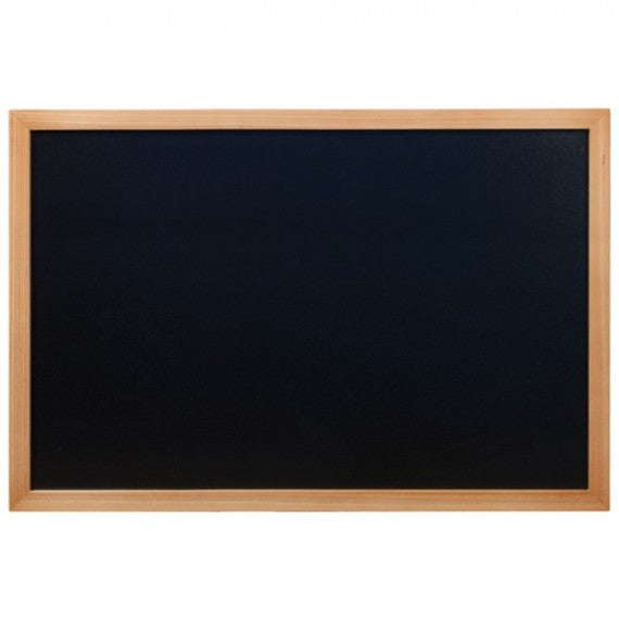 Lavagna Woody - teak - 60 x 80 cm - Securit