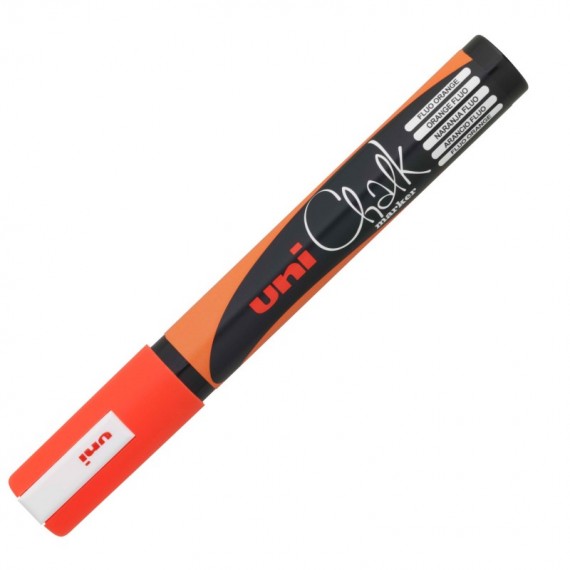 Marcatore a gesso liquido Uni Chalk Marker - punta tonda da 1,80-2,50mm - oro - Uni Mitsubishi