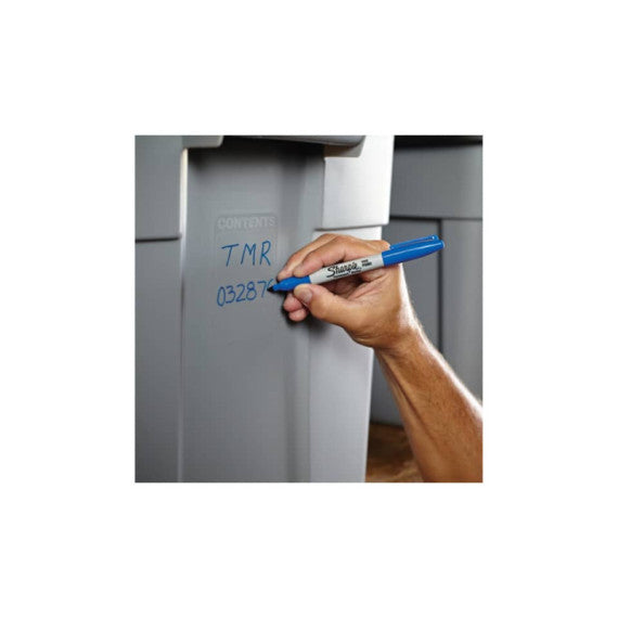 Marcatore permanente Sharpie Fine punta conica 1 mm blu S0810950