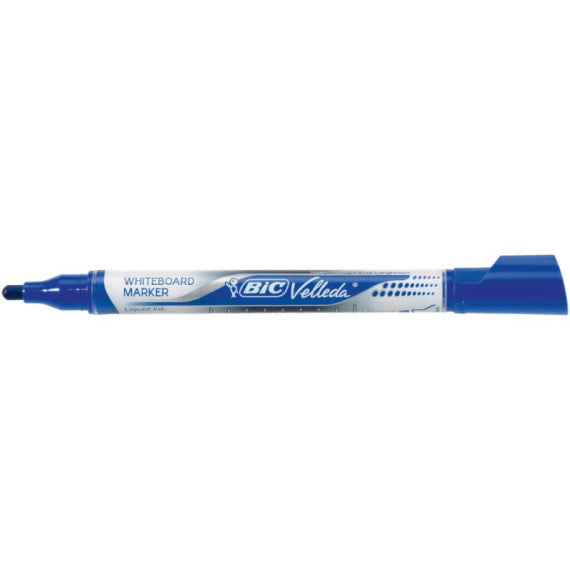Marcatori per lavagne bianche BIC Velleda Liquid Ink Pocket punta conica 4,2 mm assortiti astuccio da 4 - 902094