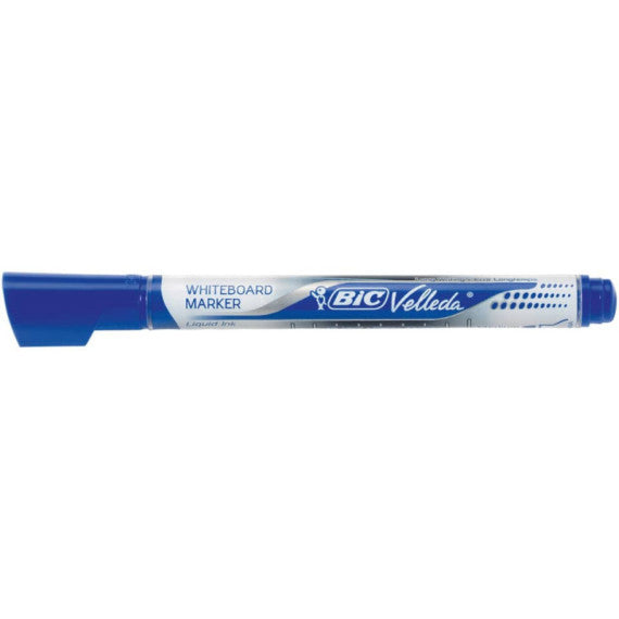 Marcatori per lavagne bianche BIC Velleda Liquid Ink Pocket punta conica 4,2 mm assortiti astuccio da 4 - 902094