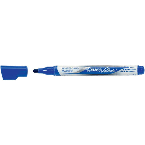 Marcatori per lavagne bianche BIC Velleda Liquid Ink Pocket punta conica 4,2 mm assortiti astuccio da 4 - 902094