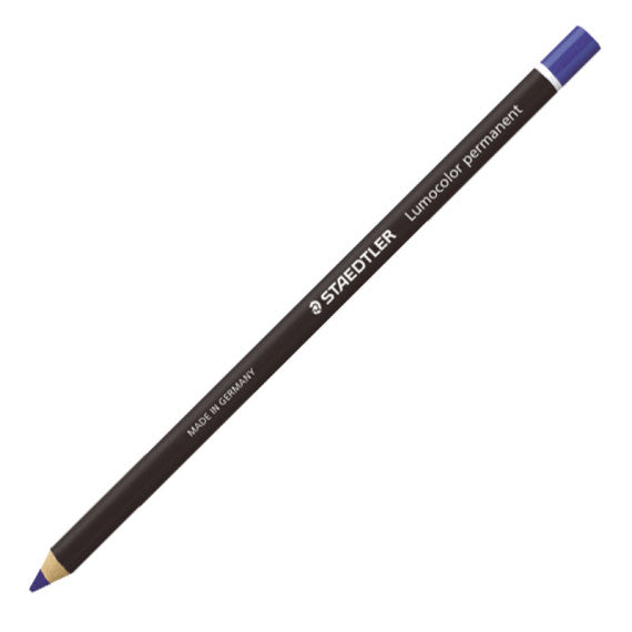 Matita Lumocolor® Glasochrom - permanente - blu - Staedtler