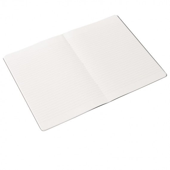 Maxiquaderno EcoQua original PM - A4 - 90 gr - 1 rigo - 40 fogli - lampone - Fabriano