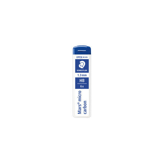 Mine Mars Micro - mina 1,3mm - gradazione HB - Staedtler - astuccio 6 mine