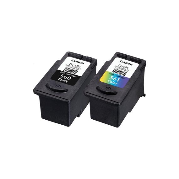 MULTIPACK CANON PG-560 CL-561 ORIGINALE 3713C006 PER CANON PIXMA TS5350, TS5351, TS5352, TS5353 PG560 CL561
