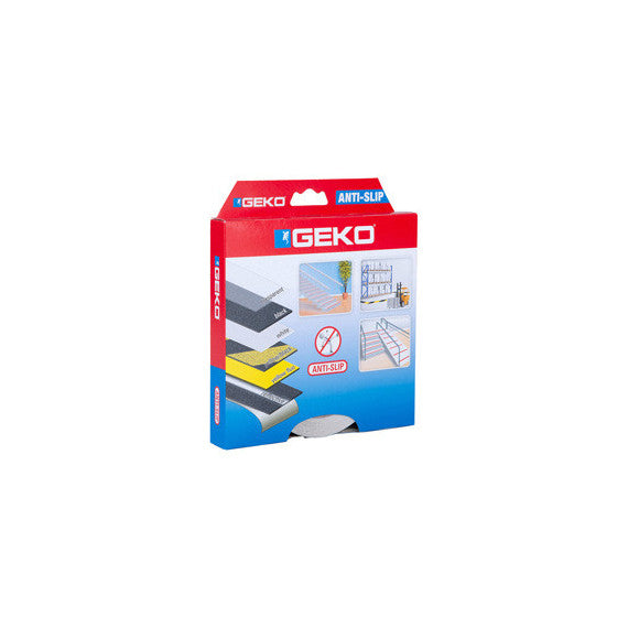 Nastro adesivo antiscivolo fosforescente ANTISLIP - 2,5 cm x 15 m - giallo - Geko