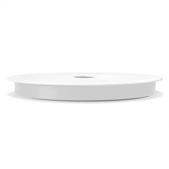 Nastro doppio raso - 10mmx25mt - bianco 01 - Brizzolari