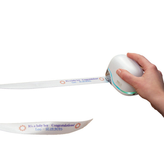 Nastro in cotone E-mark - 25 mm x 25 m - bianco - Colop