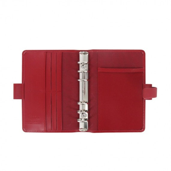 Organiser Metropol Personal - similpelle - rosso - 18,8 x 13,5 x 3,8cm - Filofax
