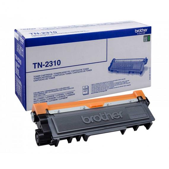 ORIGINALE BROTHER TN2310 NERO PER Brother HL-L2300 DCP-L2500 MFC-L2700 1.200 PAGINE TN-2310