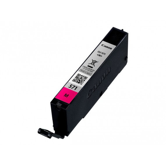 ORIGINALE CANON CLI-571M MAGENTA 0387C001 CARTUCCIA PER CANON PIXMA MG5700 MG6800 MG7700 CLI571M 6.5ML