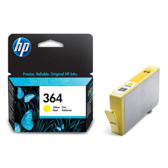 ORIGINALE HP 364 GIALLA CB320EE PER HP 5380,6380,5460,8550,5324 CB320 364Y 300 PAGINE