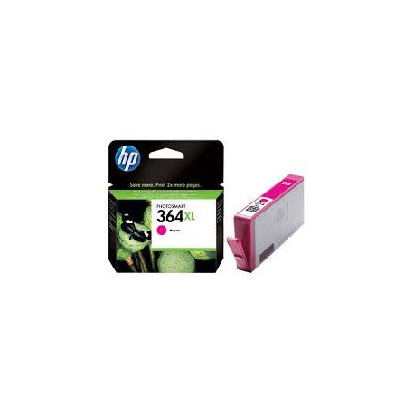 ORIGINALE HP 364XL MAGENTA PER HP 5380,6380,5460,8550,5324 CB324EE 364XL CAPACITA 750 PAGINE CON CHIP