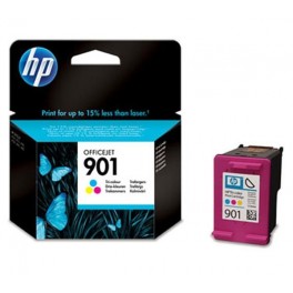 ORIGINALE HP 901C COLORE CARTUCCIA ORIGINALE  ALTA CAPACITA CC656AE CAPACITA 3mlX3