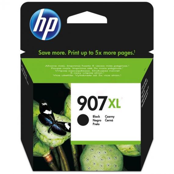 ORIGINALE HP 907XL NERA T6M19AE PER HP OFFICEJET PRO 6860,6960,6970,6968,6966 T6M19AE CAPACITA 1500 PAGINE