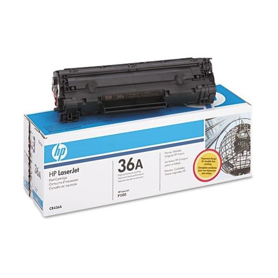 ORIGINALE HP CB436A NERO PER HP LASERJET M1120 P1505 M1522 P1503 P1504 P1505 P1506 36A 2.000 PAGINE