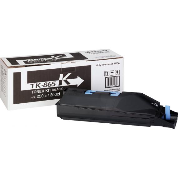 ORIGINALE KYOCERA TK-865BK 1T02JZ0EU0 PER KYOCERA TASKalfa 250ci TASKalfa 300ci TK865BK 20.000 PAGINE