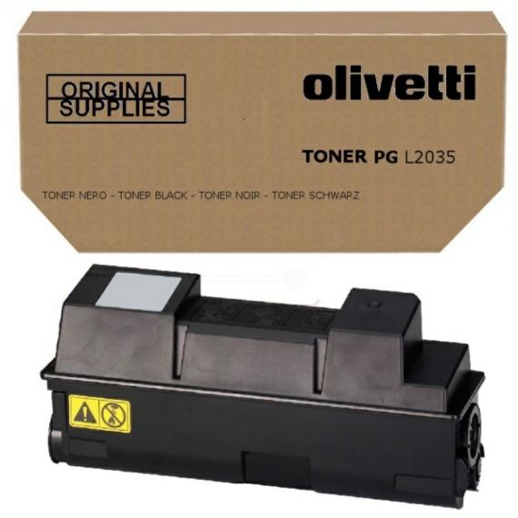 ORIGINALE OLIVETTI B0808 NERO COMPATIBILE CON OLIVETTI PGL 2035 PG L2035 CAPACITA 12.000 PAGINE