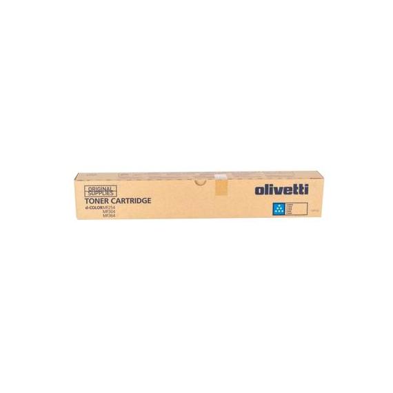 ORIGINALE OLIVETTI B1167 CIANO PER OLIVETTI D-COLOR MF 254,MF 304,MF 364 CAPACITA 26.000 PAGINE