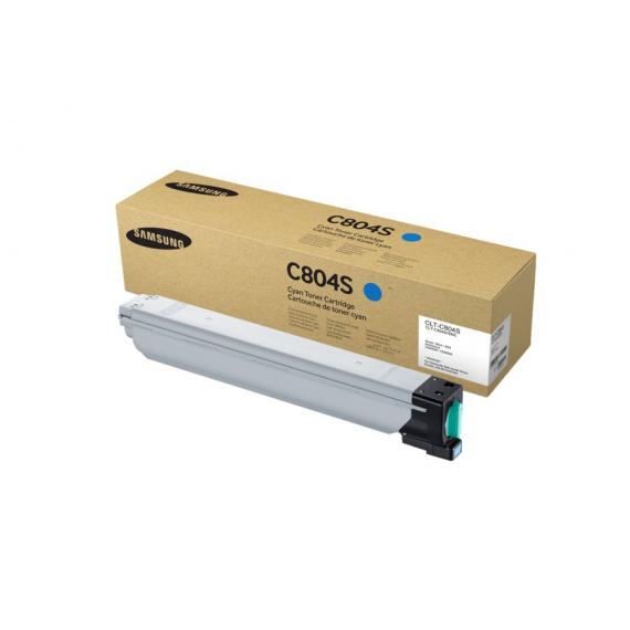 ORIGINALE SAMSUNG CLT-C804S CIANO SS546A PER SAMSUNG MULTIXPRESS X3220NR,X3280NR 804S CAPACITA 15.000 PAGINE