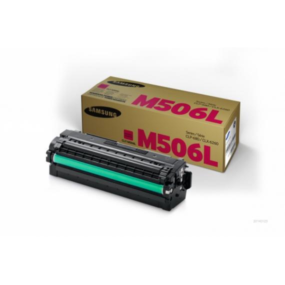 ORIGINALE SAMSUNG M506L MAGENTA SU305A PER SAMSUNG CLP680ND CLX 6260 CLT-M506L CAPACITA 3.500 PAGINE
