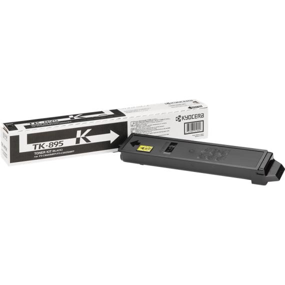 ORIGINALE TK895BK NERO 1T02K00NL0 PER KYOCERA FS C8020MFP,C8025,C8520,C8525 TK-895 TK895 12.000 pagine