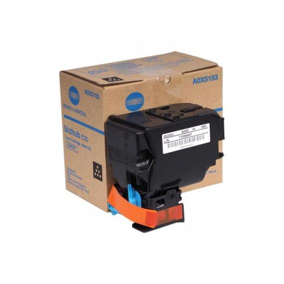 ORIGINALE TNP27K NERO A0X5153 KONICA MINOLTA ORIGINALE PER KONICA MINOLTA BIZHUB C25 TNP-27 CAPACITA 5.200 PAGINE