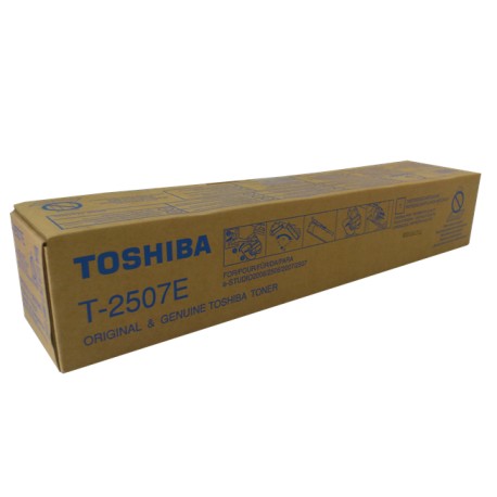 ORIGINALE TOSHIBA T-2507E NERO PER TOSHIBA E-STUDIO 2006,2007,2307,2506,2507 T2507 6AG00005086 12.000 PAGINE