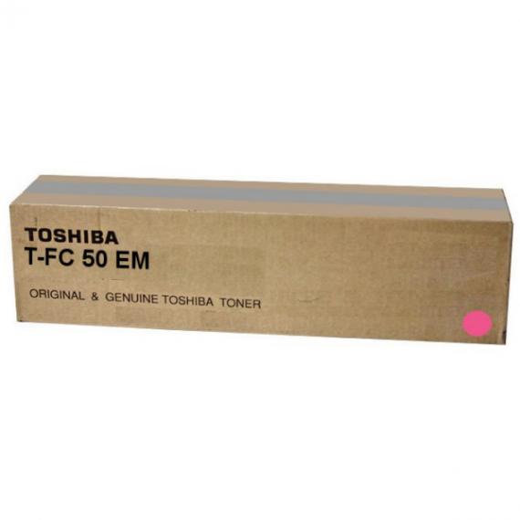 ORIGINALE TOSHIBA T-FC50E-M MAGENTA 6AJ00000112 PER TOSHIBA E-STUDIO 2555CSE,3055CSE,3555CSE,4555CSE,5055 TFC50E 33.600 PAGINE