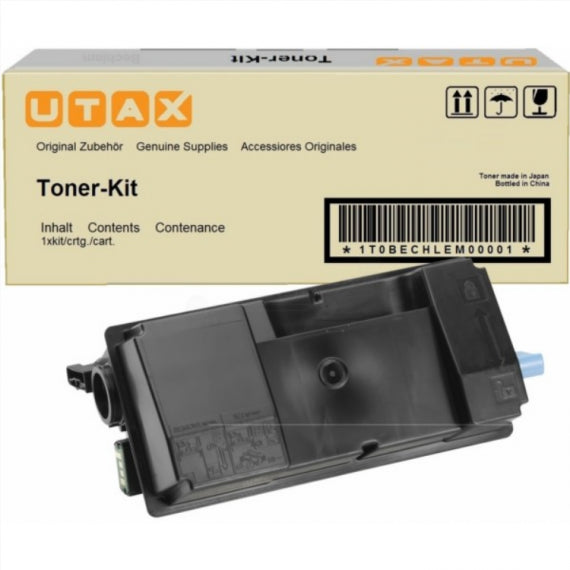 ORIGINALE UTAX PK-3010 NERO 1T02T90UT0 TONER ORIGINALE PER UTAX P-4531,P-4536MFP,P-5031,P-5531,P-6031 PK3010 12.500 PAGINE