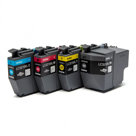 PACK ORIGINALE BROTHER LC3219XL LC3219XLVAL PER BROTHER J6930,J6530,J5730,J5330,J6935,J5930 LC-3219XL BK-C-M-Y