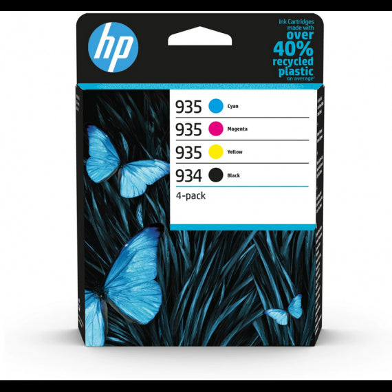 PACK ORIGINALE HP 934 935  6ZC72AE CARTUCCIA ORIGINALE PER HP OfficeJet Pro 6230 6800 6820 934BK 935C 935M 935Y