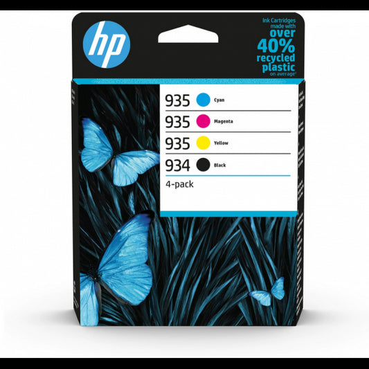 PACK ORIGINALE HP 934 935  6ZC72AE CARTUCCIA ORIGINALE PER HP OfficeJet Pro 6230 6800 6820 934BK 935C 935M 935Y