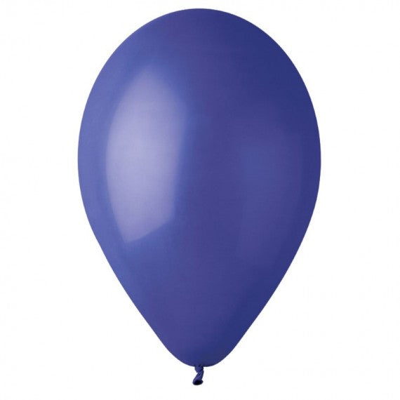 Palloncino - diametro 26 cm - lattice - blu - Big Party - conf. 25 pezzi