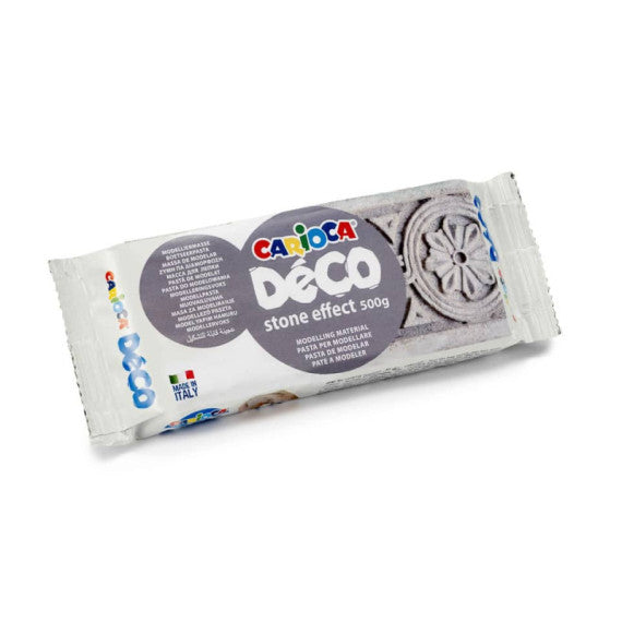 Panetto pasta da modellare Carioca Decò 500 g stone effect 30996/41
