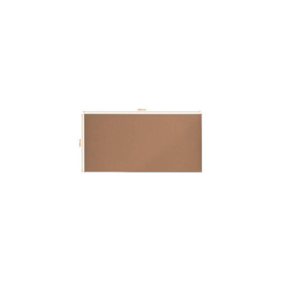 Pannello in sughero Nobo Essence 240xH.120 cm 1915348