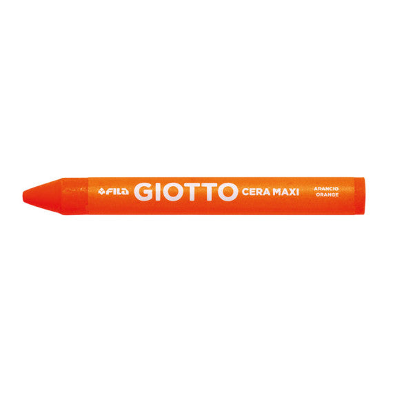 Pastelli cera maxi - lunghezza 100mm Ø11,50mm - Giotto - barattolo 60 pastelli