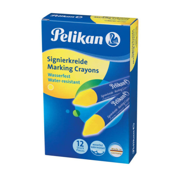 Pastello industriale Pelikan 762 giallo conf. da 12 - 701045