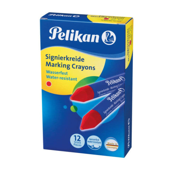 Pastello industriale Pelikan 762 rosso conf. da 12 - 701029