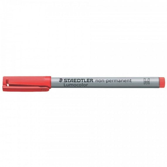 Penna a punta sintetica Staedtler Lumocolor® non-permanent 315 M 1 mm rosso - 315-2