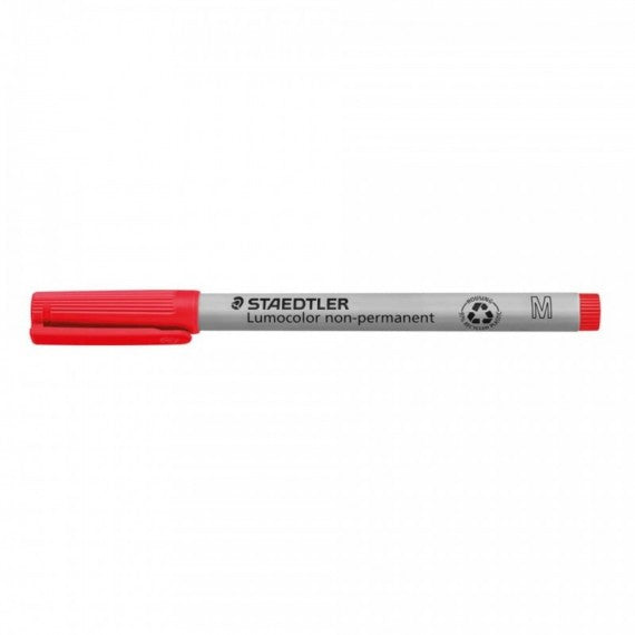 Penna a punta sintetica Staedtler Lumocolor® non-permanent 315 M 1 mm rosso - 315-2