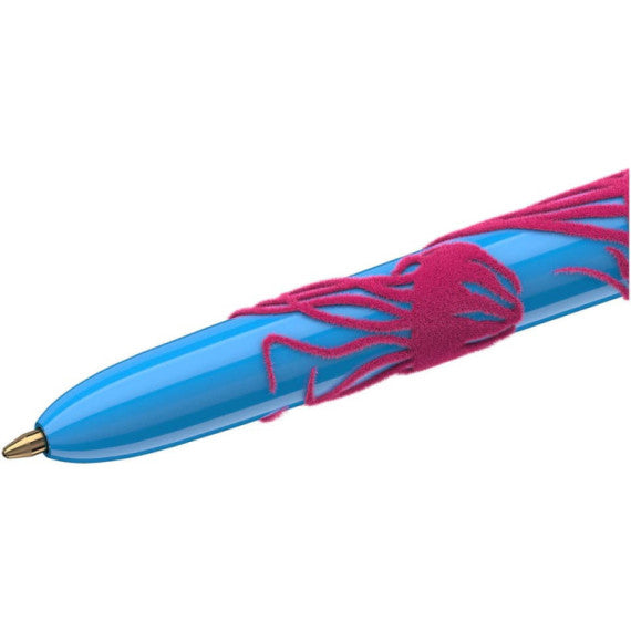 Penna a sfera a scatto BIC 4 Colours 1 mm - Velours conf. 3 pz - 992579