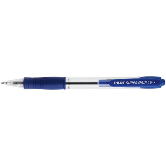 Penna a sfera a scatto Pilot Super Grip 0,7 mm blu 001532