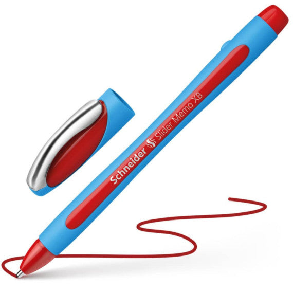 Penna a sfera Schneider Slider Memo tratto XB rosso P150202