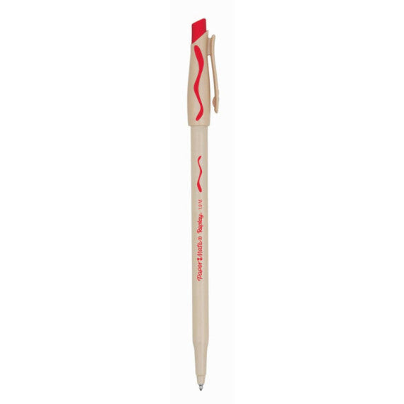 Penna a sfera stick Paper Mate Replay cancellabile M 1 mm rosso 2109258